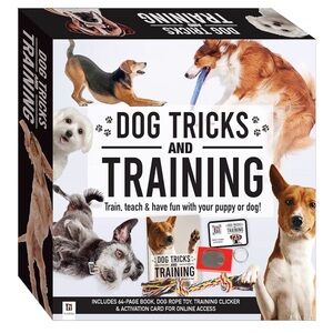 Dog Tricks and Training Box Set - Pet Care Guide - Dog Training BNIB